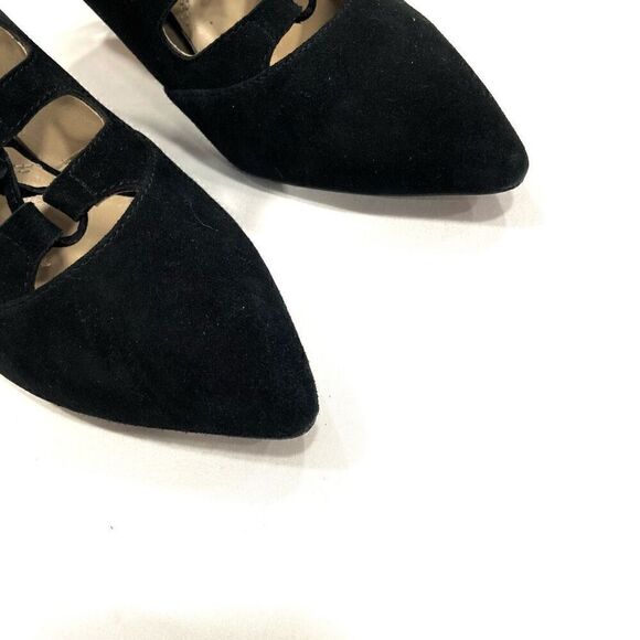 ADRIENNE VITTADINI Leather Lace Up Heels - Picture 4 of 9